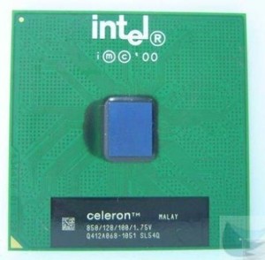 Intel 赛扬Celeron 850 MHz 128 100 1.75v 370针CPU处理器 SL54Q
