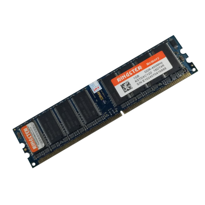 金士泰 DDR400 1G 臺式機內存條KINGSTEK KSTDXC12D兼容333 266