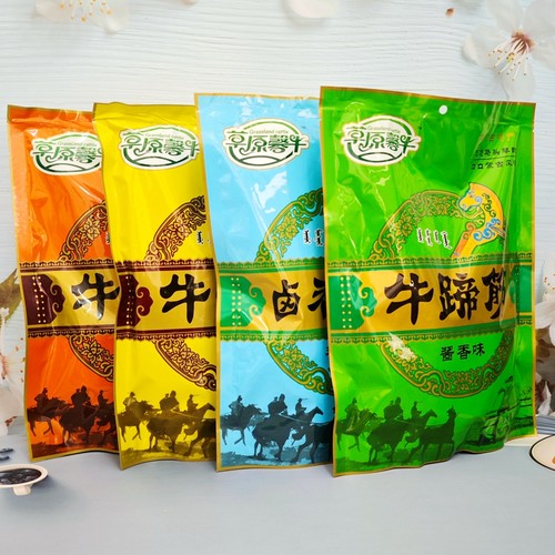 草原馨牛牛蹄筋500g酱香味休闲零食小吃内蒙特产牛肚牛牛板筋牧肴