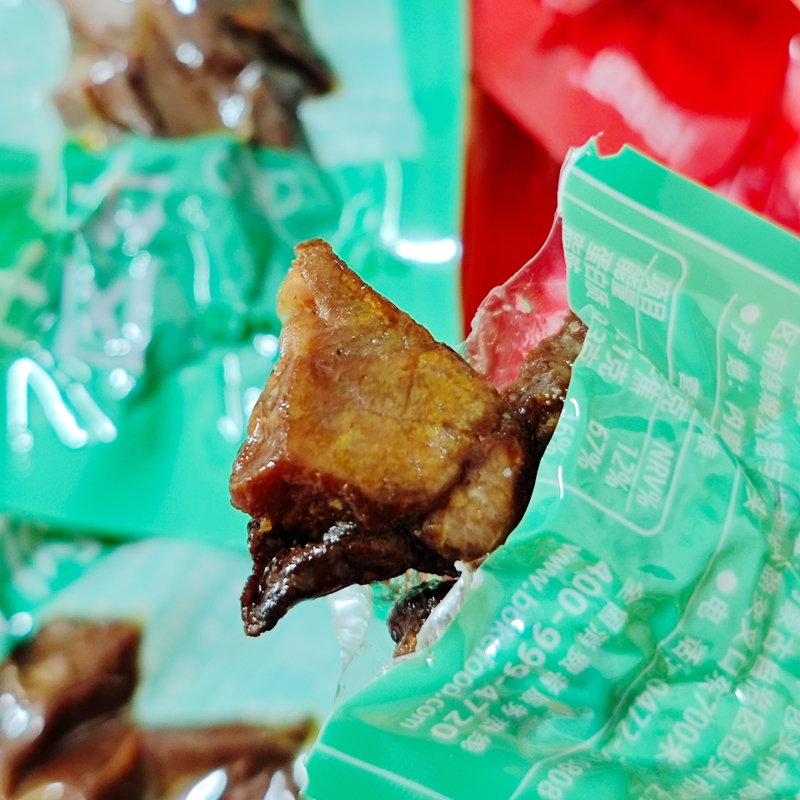 一号1号牧场风干牛肉牛小粒内蒙特产休闲肉类零食卤肉小吃香辣味