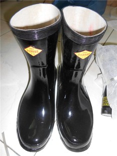 安全牌绝缘靴25kV高压绝缘靴电工绝缘雨鞋长筒绝缘胶靴高筒10kV