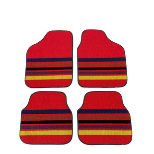 汽车脚垫四座通用主驾驶地毯豪华地垫单层防脏防滑保护垫车垫耐磨