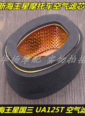 适用豪爵海王星空气滤芯