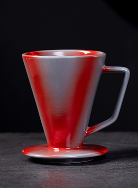 手冲咖啡滤杯V30陶瓷滴漏式过滤器甜筒滤杯陶瓷家用咖啡粉过滤器