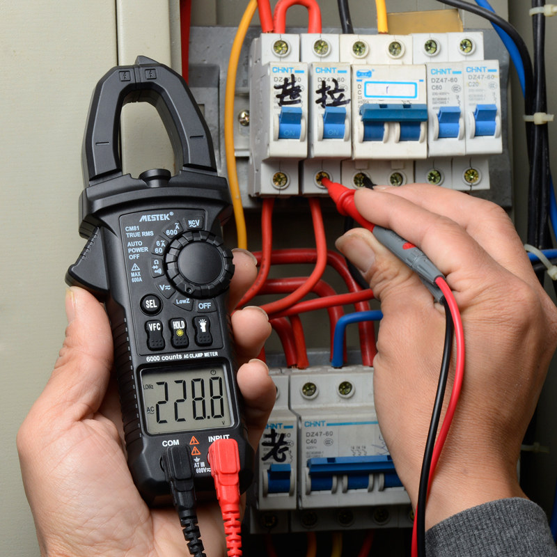 迈斯泰克CM80CM81数字钳形表万用钳表高精度钳流表钳型表电流表