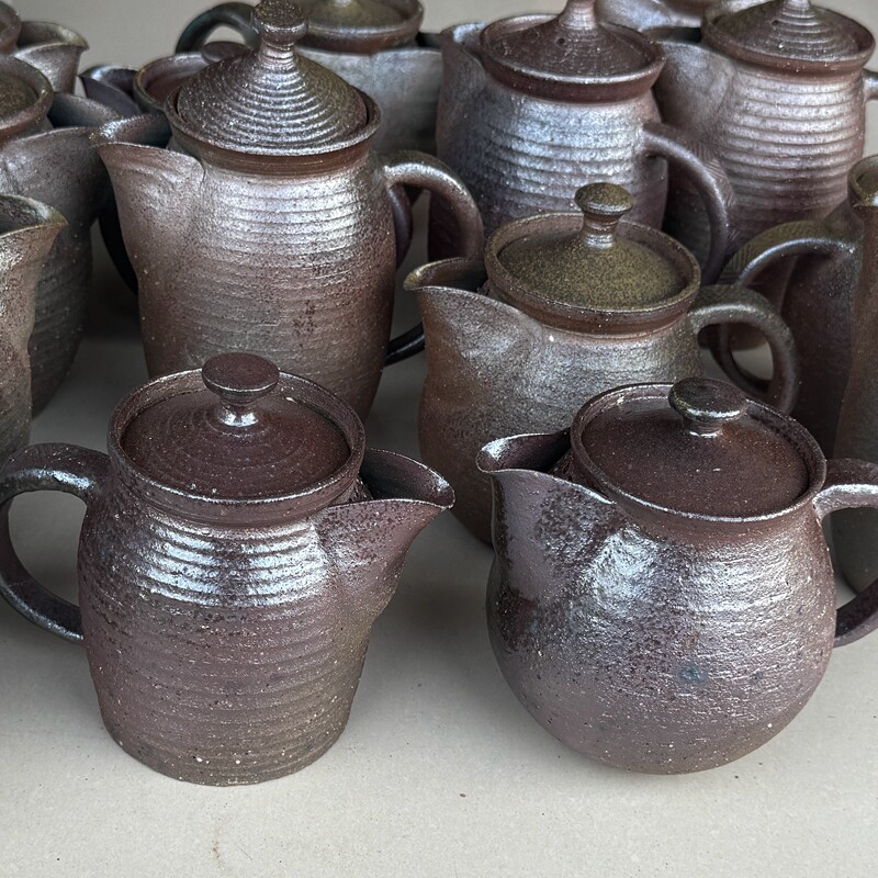 云南传统土陶公道杯 龙窑柴烧手工粗陶凉白开储水器 农家乐泡茶罐