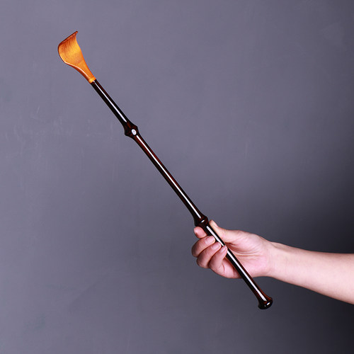 筇竹大漆工艺手柄竹制痒痒挠年轻