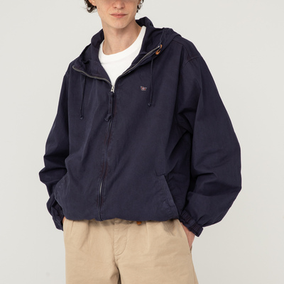 国棉壹厂春秋户外防风连帽夹克