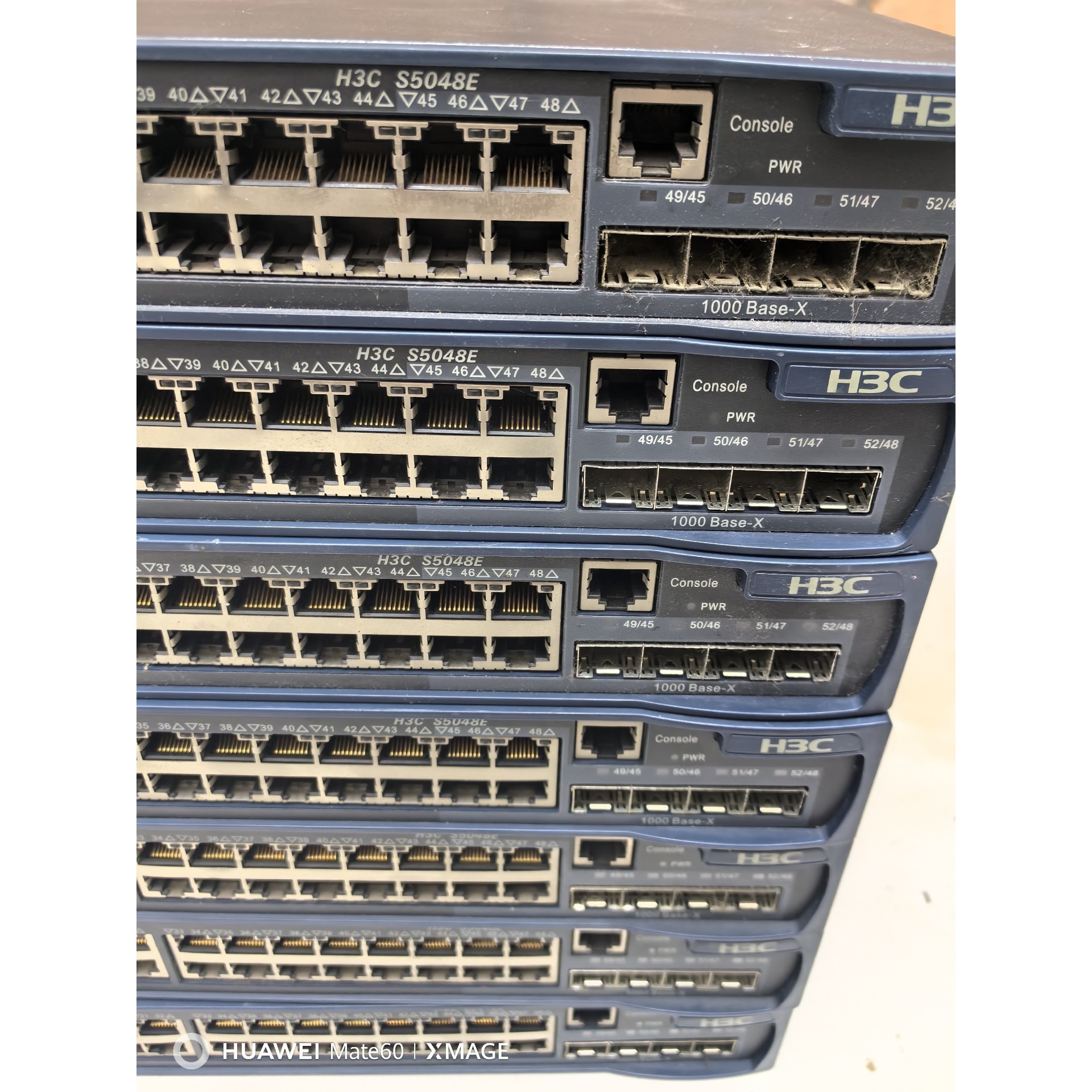 华三千兆交换机  H3C  S5048E,48口千兆网口,4议价产品
