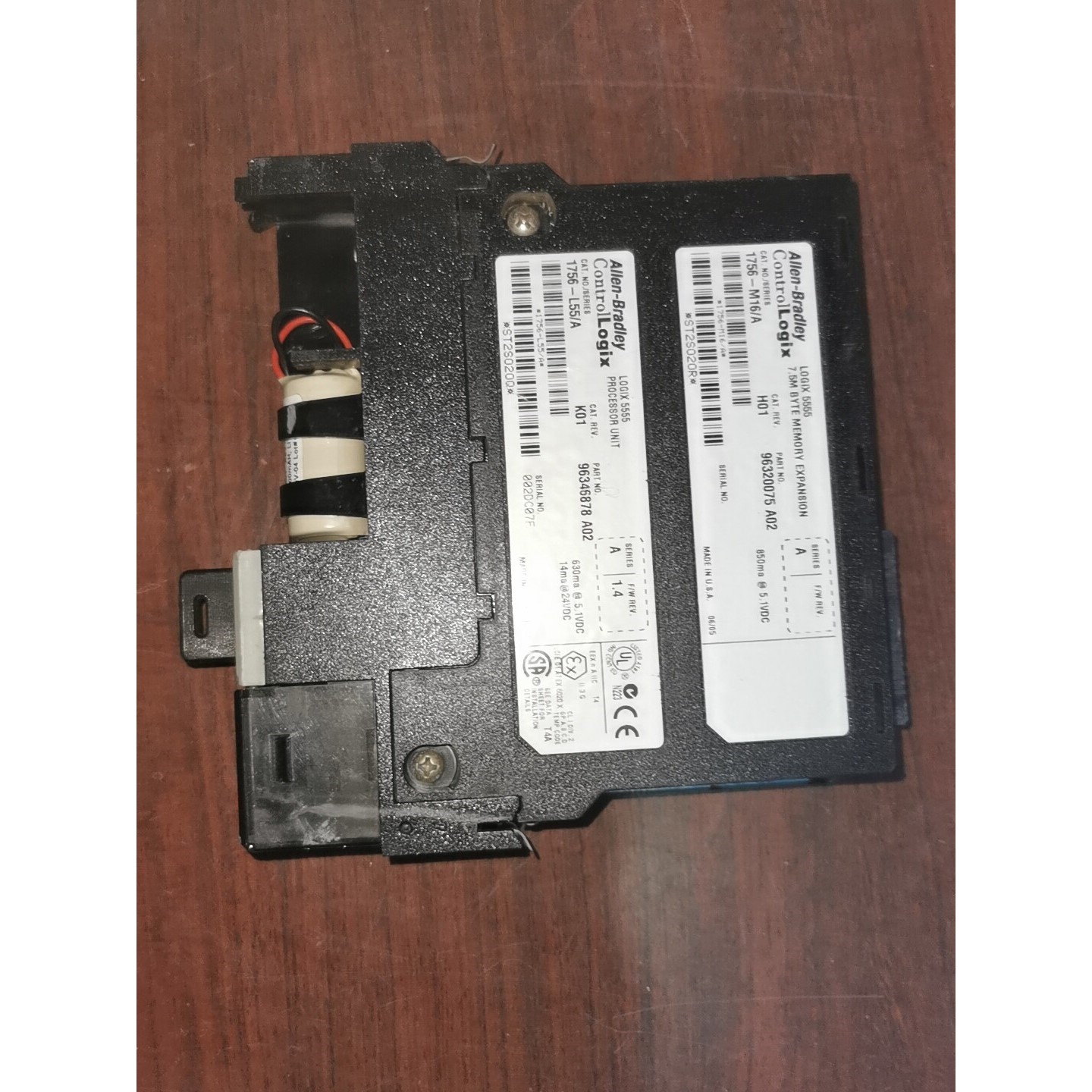 实拍图 AB罗克韦尔模块LOGIX5555 1756-L议价产品