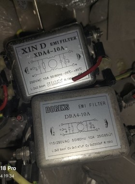 XIND和DOREXS品牌EMI滤波器,型号XDA4-10A议价产品