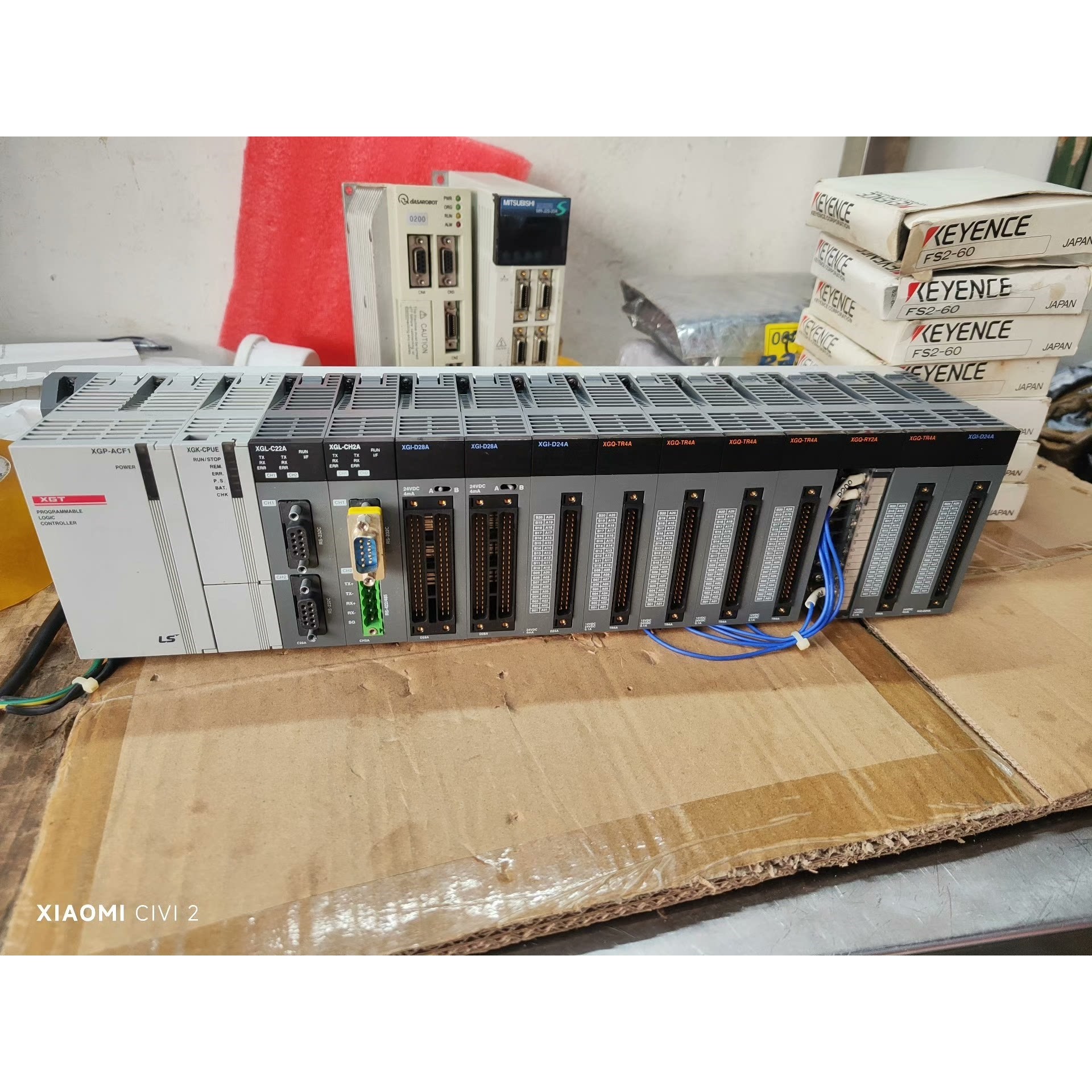 LS PLC一组,XGP-ACF1电源一个,XGK-CPUE议价产品