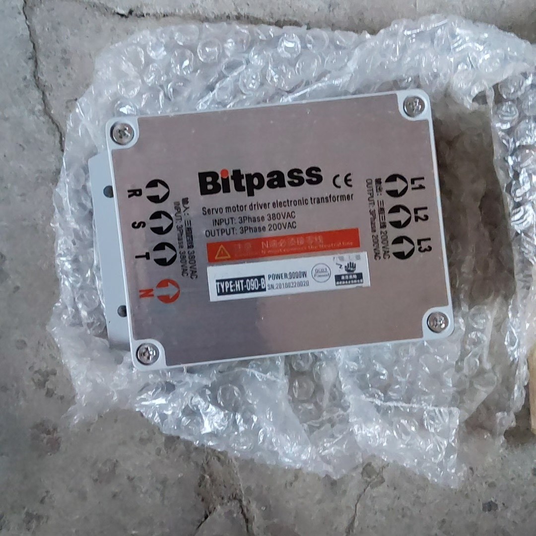 全新Bitpass 伺服变压器一台,型号ht-090-b功能议价产品