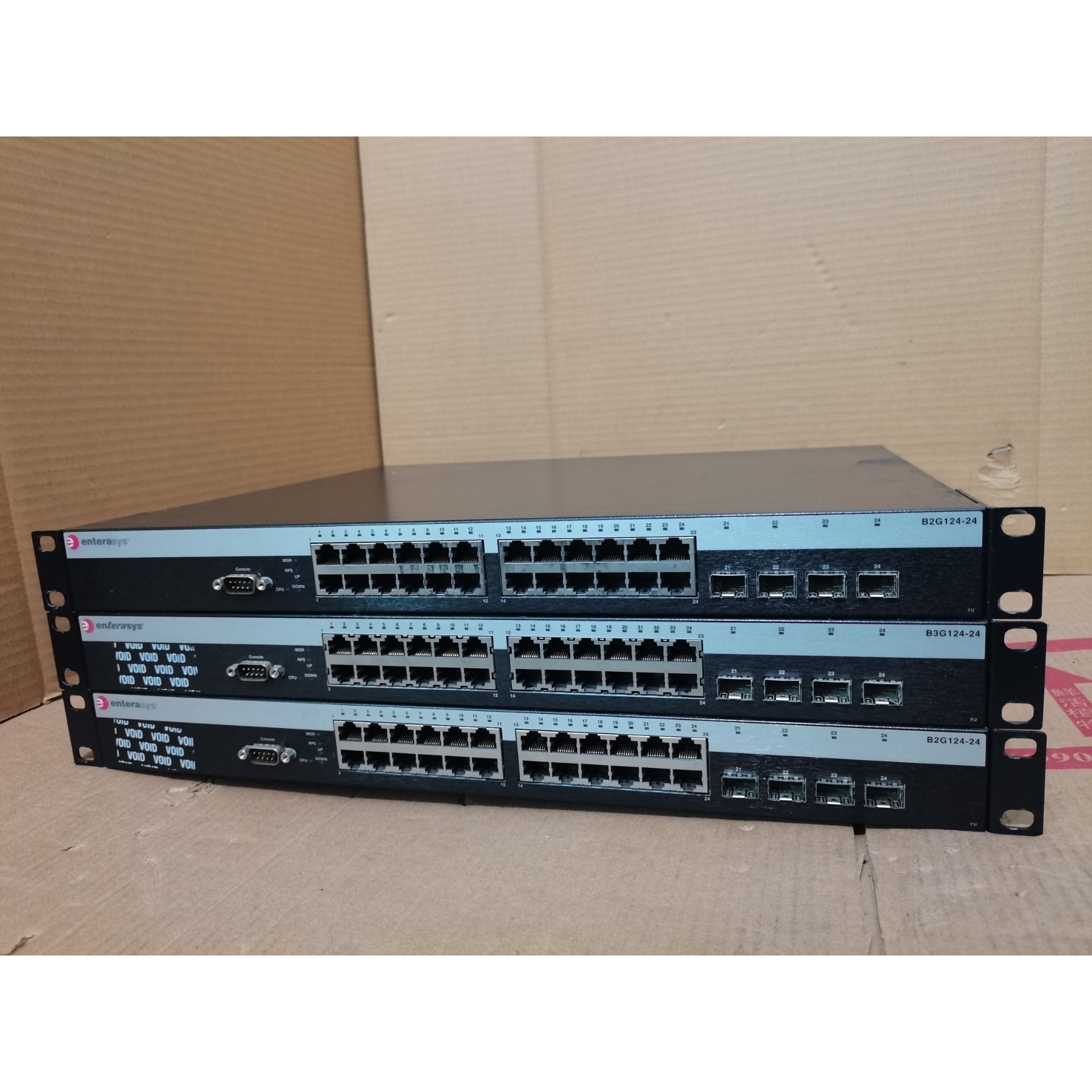 ENTERASYS 交换机 B2G124-24交换机.成色如议价产品