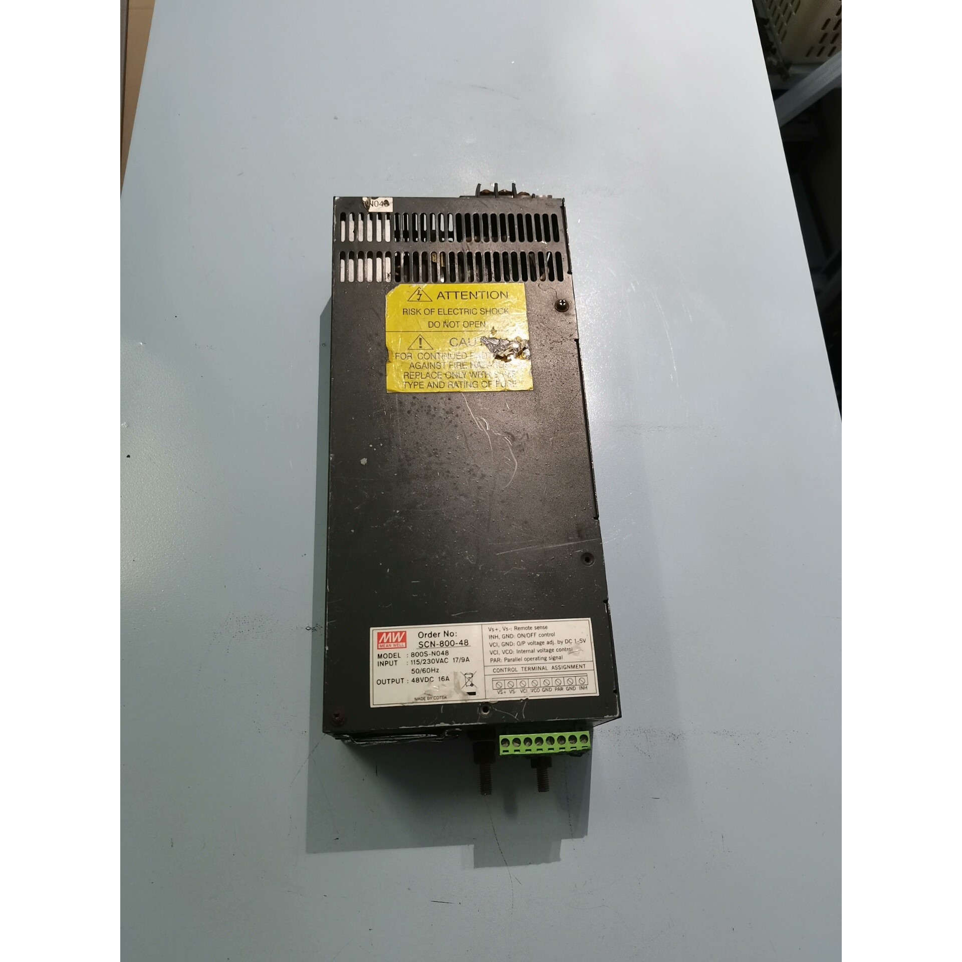 明纬开关电源SCN-800-48,实物拍摄 二手拆机 功能包议价产品