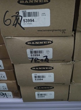美国邦纳BANNER传感器Q453E,型号53994,全新原议价产品