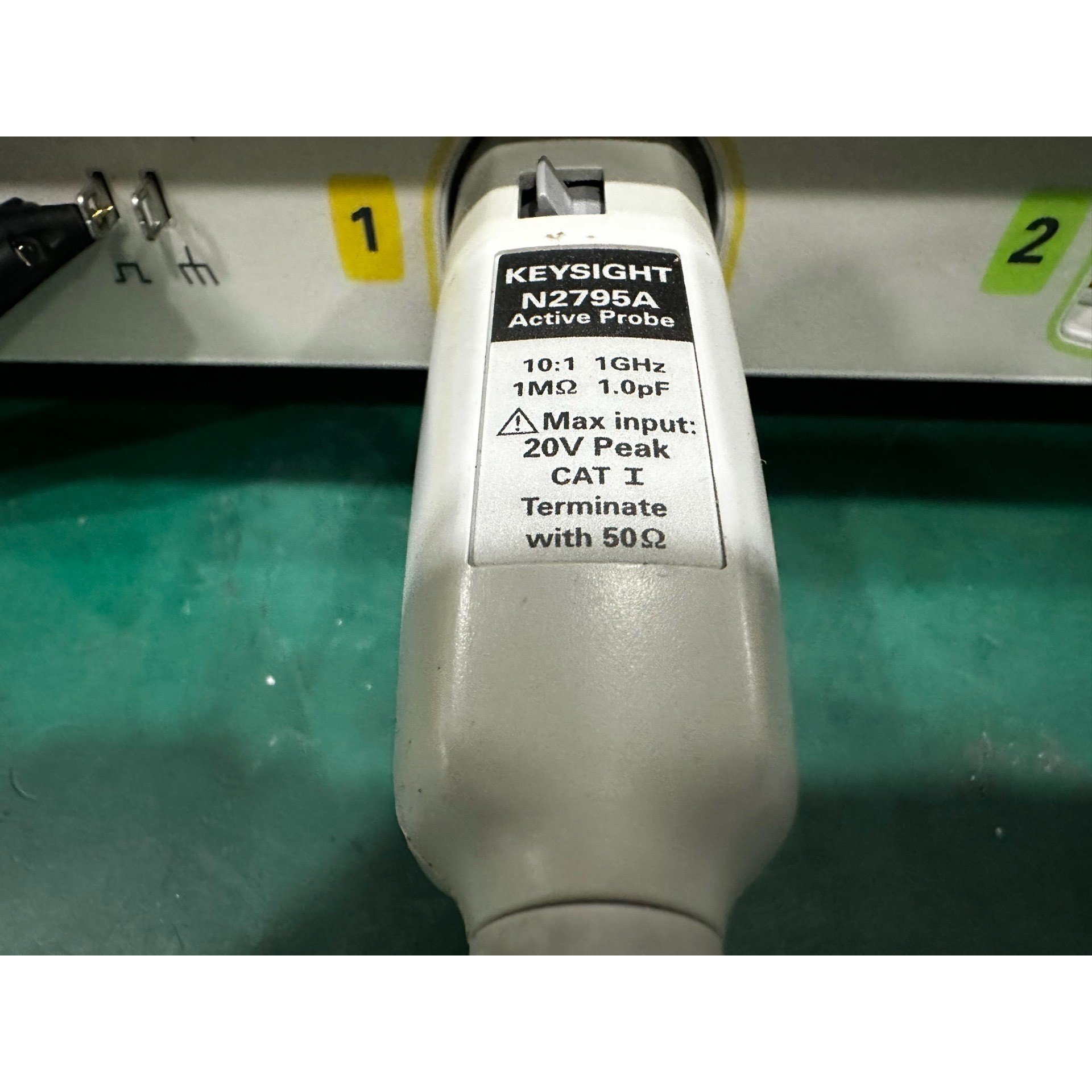 是德科技N2975A示波器探头,1GHz,99新附件齐全议价产品