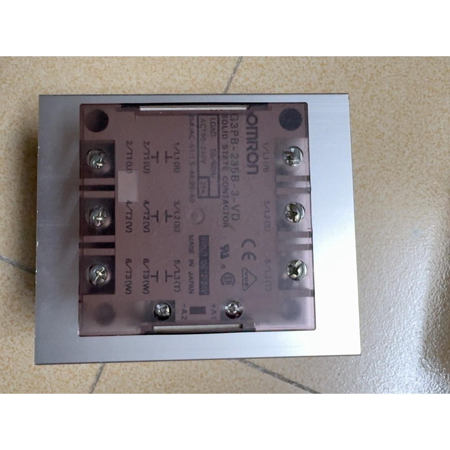 固态继电器G3PB-235B-3-VD,三相,输入AC议价产品