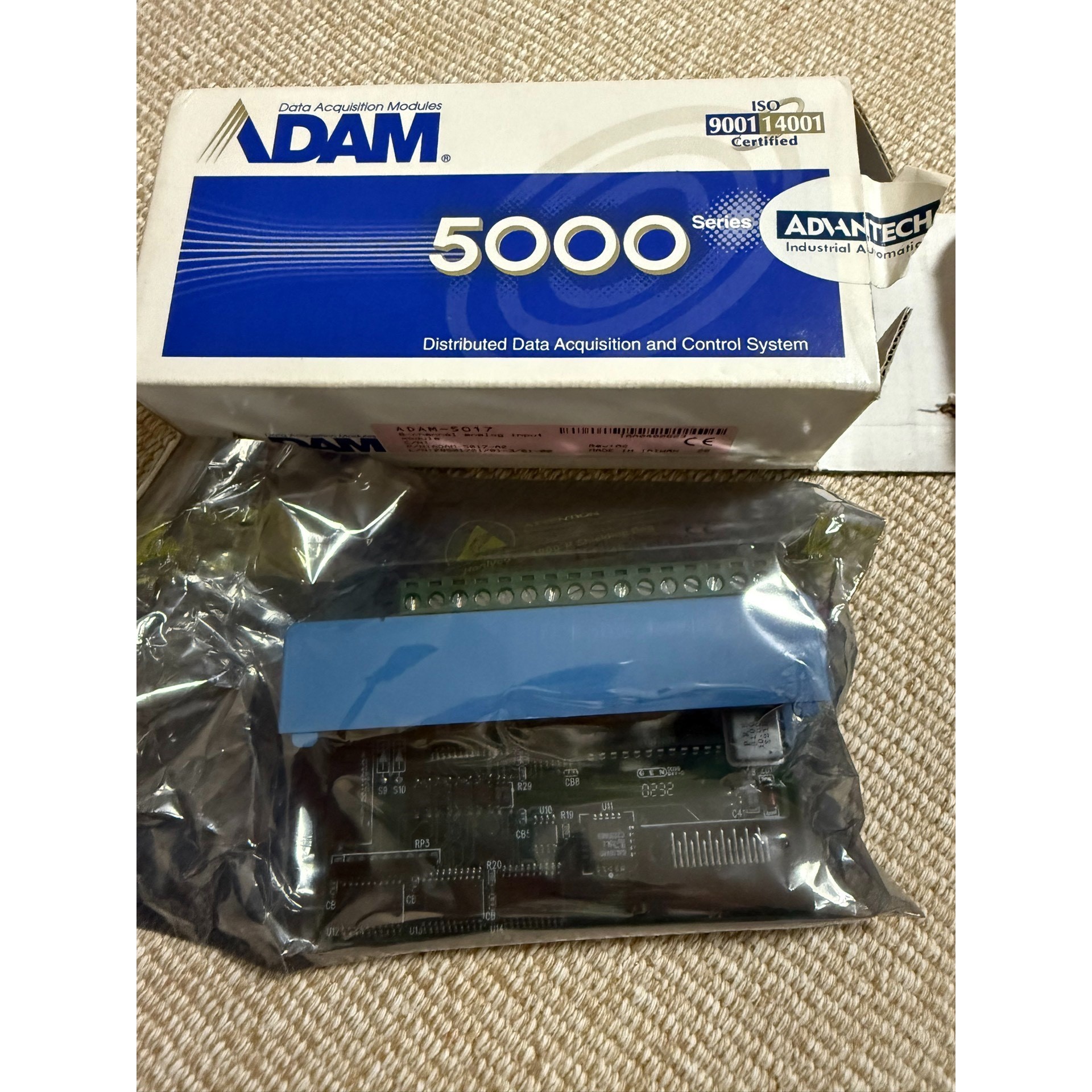 研华ADAM--5017模块,全新没开袋议价产品