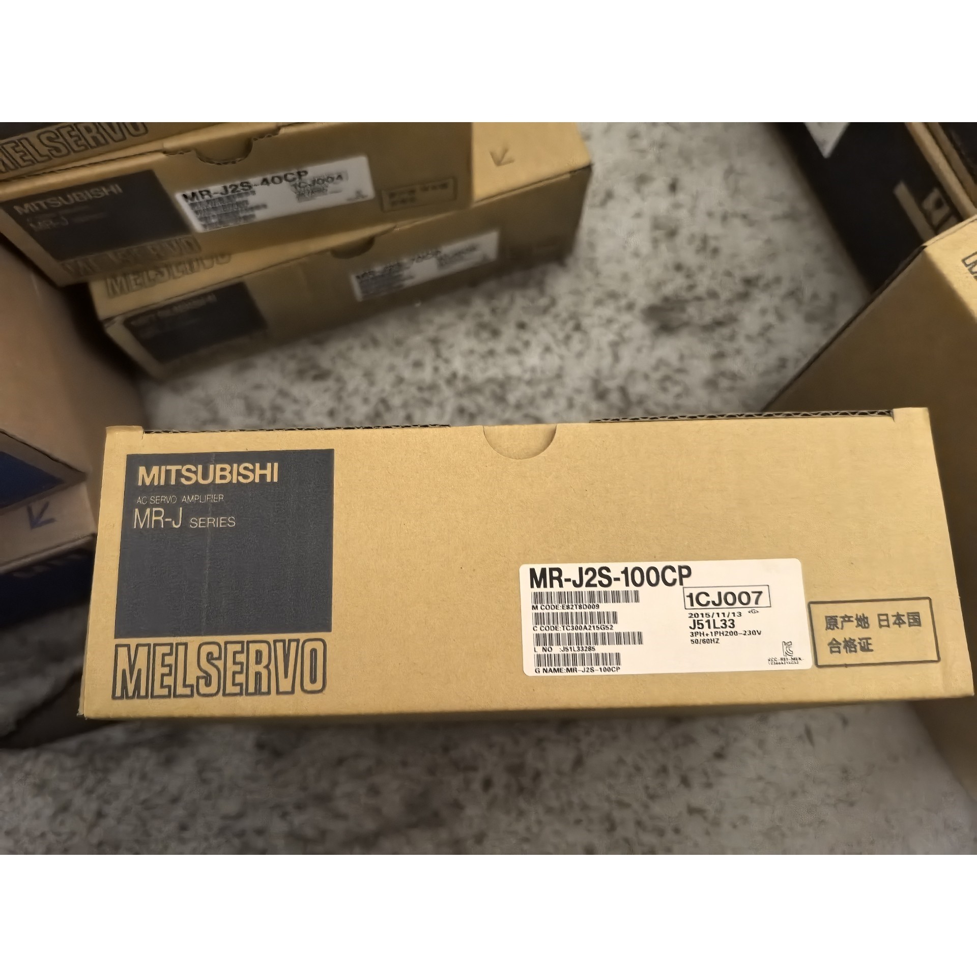 伺服驱动器MR-J2S-100CP,型号MR-J2S-1议价产品