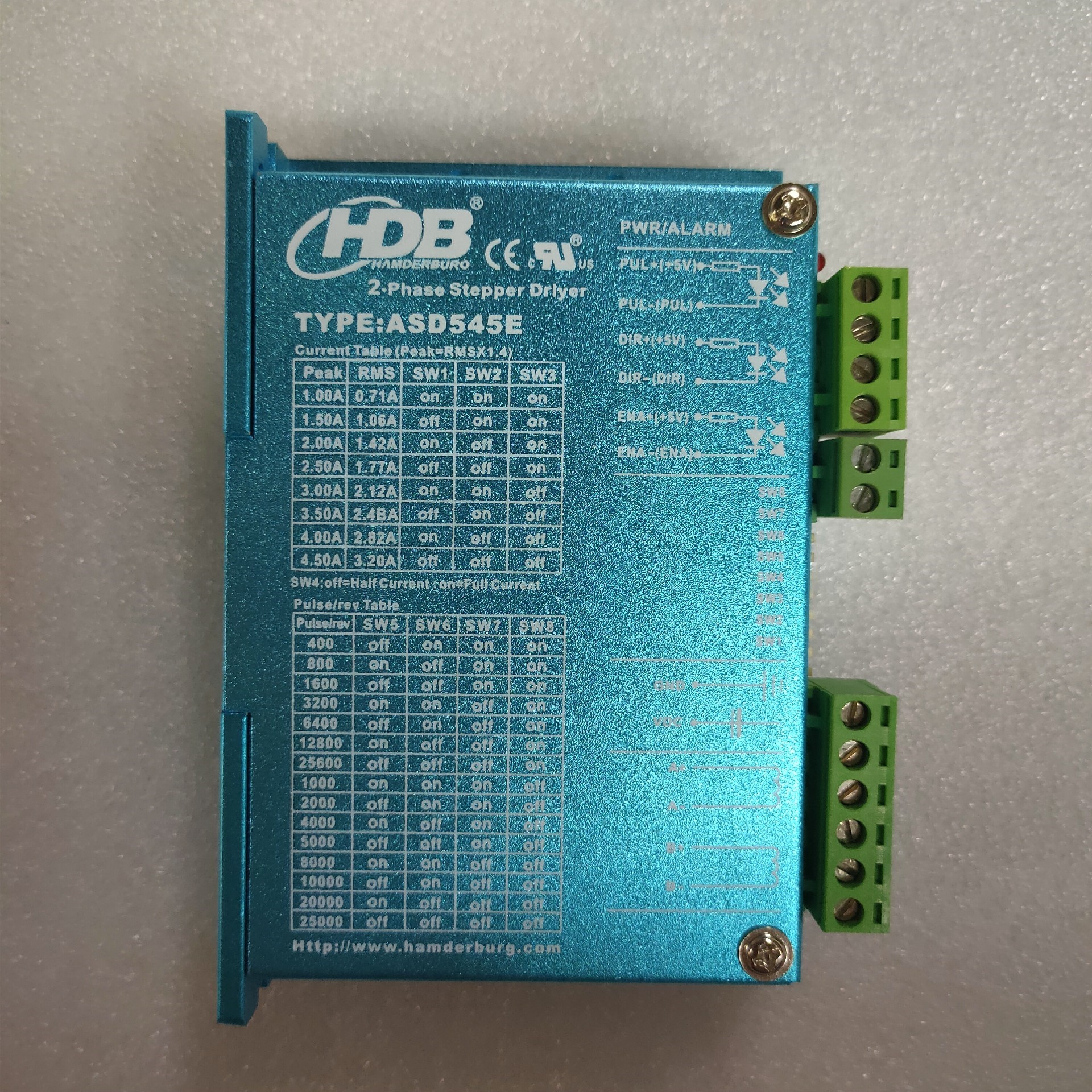 汉德保HDB驱动器   ASD545E步进电机驱动器   全议价产品