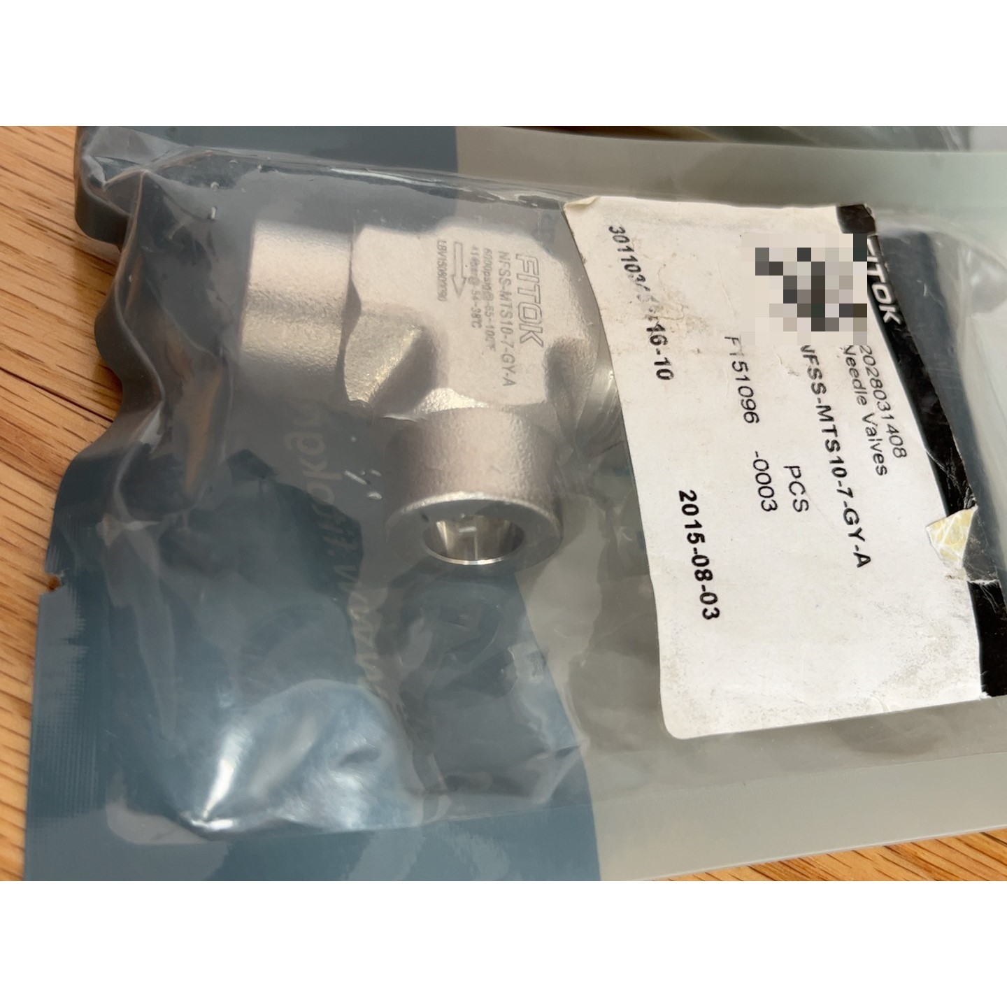 NFSS-MTS10-7-GY-A,飞托克直角型进口针阀,3议价产品