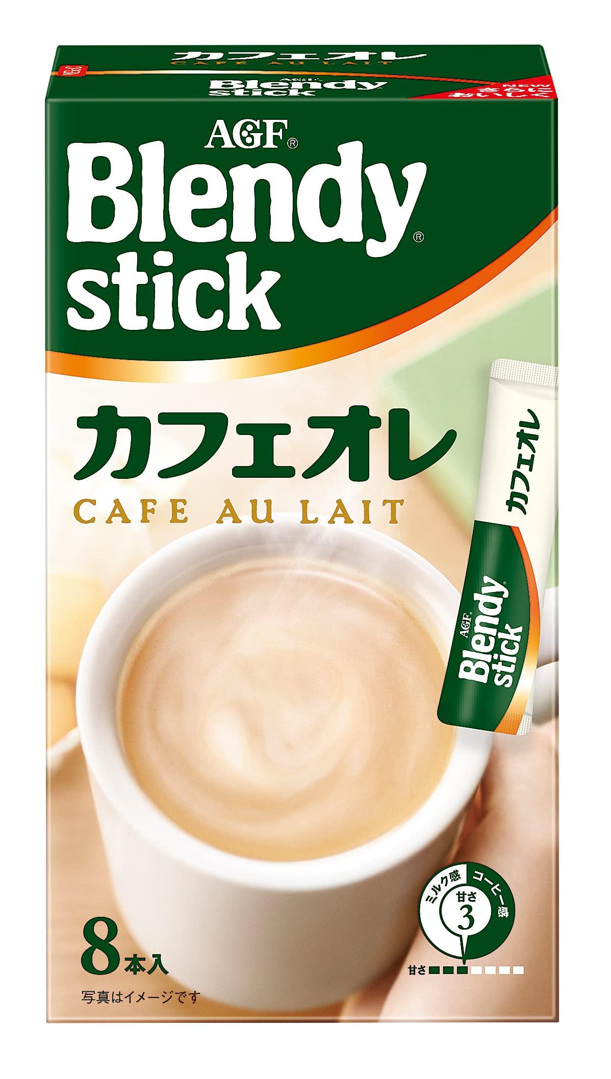 【来一杯】agf blendy丝滑原味咖啡8条入/盒 日本进口咖啡三合一