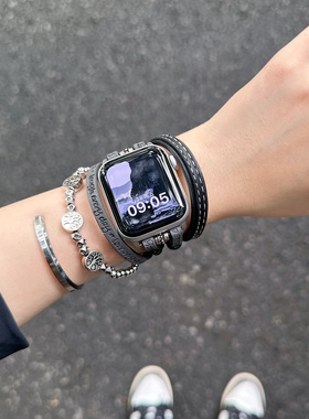 适用iwatchs11新款苹果applewatchS10987代手表表带SE3ultra2腕带