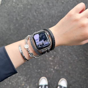 适用iwatchs11新款 苹果applewatchS10987代手表表带SE3ultra2腕带