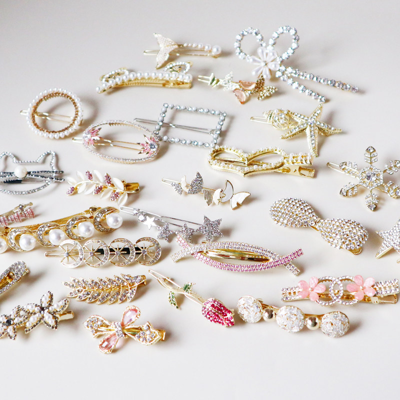 发夹10元起边夹一字夹（全场任意两件包邮）,饰品/流行首饰/时尚饰品新,发饰,淘宝优惠券,粉丝福利购,淘宝优惠卷