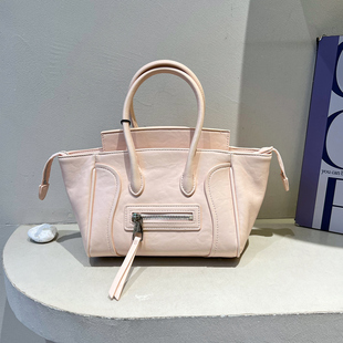 同丰小众轻奢笑脸翅膀托特包大容量手提包女包2026新款单肩斜挎包