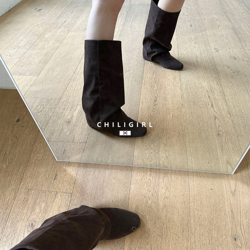 CHILIGIRL辣妹不过膝长靴