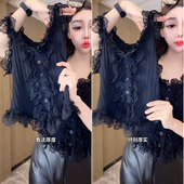 春装 大码 蕾丝外穿吊带背心女2025年新款 胖mm收腰显瘦内搭打底上衣