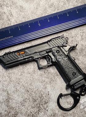 1:3比例TTIVIPER蝮蛇枪模钥匙扣塑料玩具可动可拆卸不可发射STING