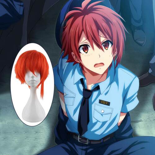 IDOLiSH7七濑陆cos假发玫瑰网二次元动漫展毛娘精修造型