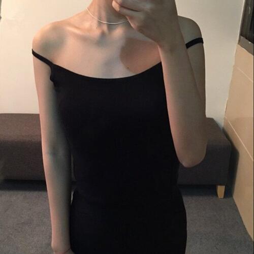 晚时光同款针织不漏副乳吊带
