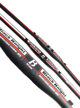 黑骑士3K全碳纤维山地自行车车把直把燕把横31.8mm超轻骑行配件