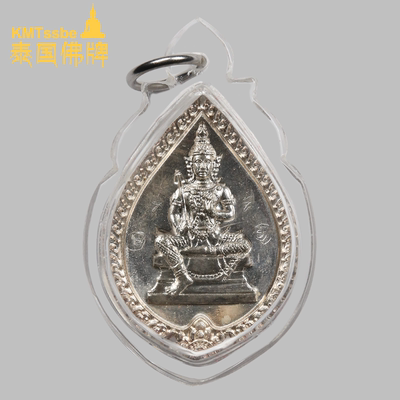 泰国佛牌龙婆玛哈苏拉萨纯银匠伸