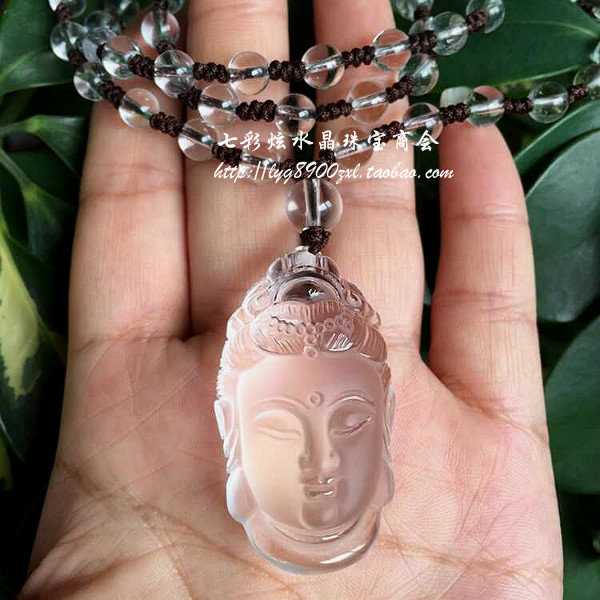 七彩观音毛衣链长款男友学生吊坠