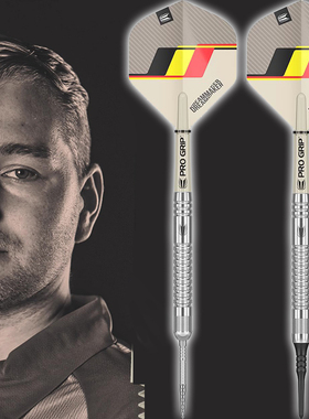 TARGET探极DIMITRI范登伯格G2钨钢飞镖软式1921硬式212325直筒镖