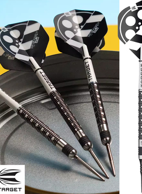 TARGET探极CHRIS DOBEY ACTION 喷砂90钨钢软硬黑色专业比赛飞镖