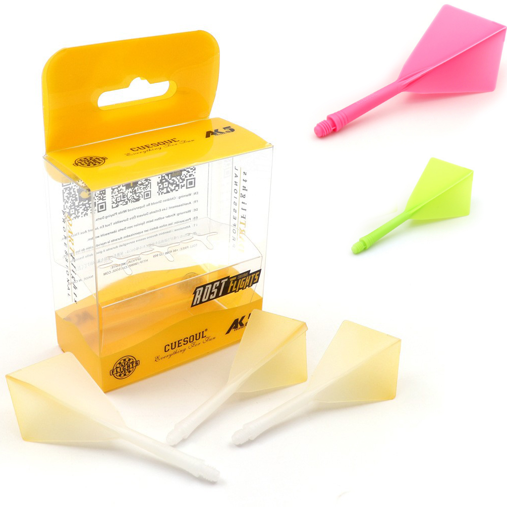 CUESOUL钻石型尾翼飞镖翼固定型