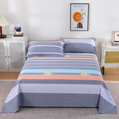 加厚老粗布床单纯棉100全棉单件防滑款 单人双人加大炕单四季 通用