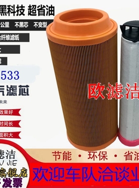 1533PU1534空滤复盛空压机SF30L道依茨螺杆机SF37空气滤芯C15300