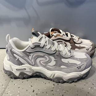 安踏SV2025冬曲奇COOKIE男款百搭潮流休闲运动老爹鞋 112548807VS