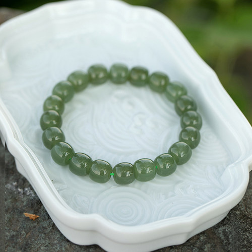 晴水和田玉手链手串男女款