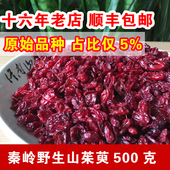 净山萸肉 山芋肉中药材 500g 终南山太白山茱萸肉 秦岭野生山茱萸