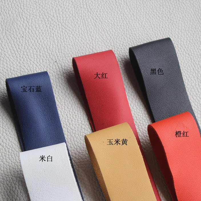 H家原版SWIFT平纹小牛皮皮带料 长条料 肩带料 手工DIY皮料