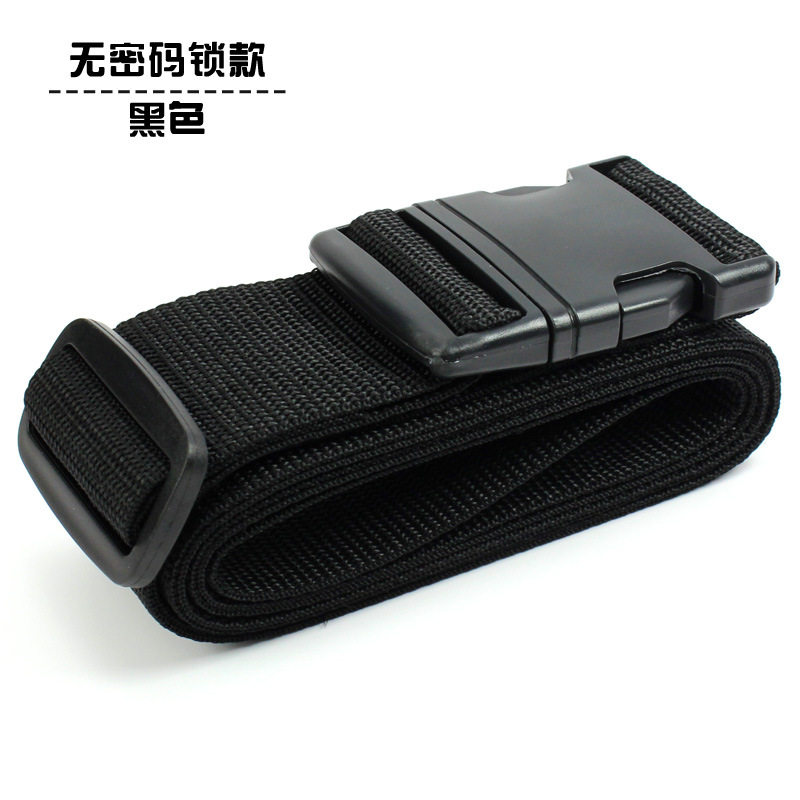 The adjustable one-character cross packing strap for overseas travel luggage and bags, as well as the travel reinforcement consignment strap thumbnail 5