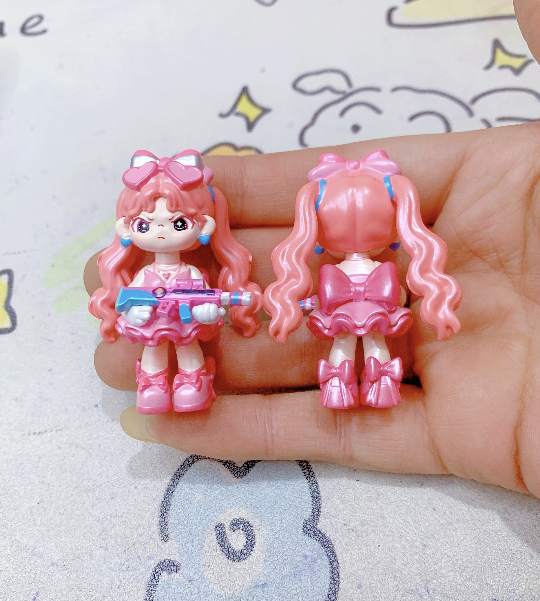 散货二创PU和平精英樱桃泡泡Dora大表姐公仔配件